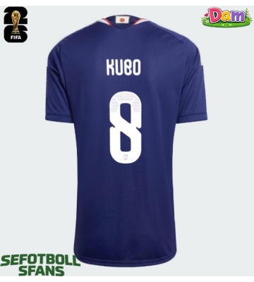 Japan Takefusa Kubo #8 Hemmatröja Kvinnor VM 2026 Kortärmad